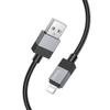 Kabel USB A do Lightning Hoco 2,4A 1 m X110 czarny