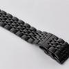Pasek do zegarka 22 mm Titmo Strap S4 stalowa bransoleta czarny
