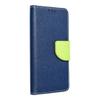 Etui z klapką na iPhone 17 PRO MAX Fancy Book granatowo-limonkowe