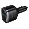 Ładowarka samochodowa Hoco USB A + 2x USB C QC3.0 PD 93W Z70 czarna