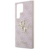 GUESS futerał do SAMSUNG S24 Ultra GUHCS24L4GMGPI (Leather 4G Metal Logo) różowy
