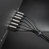 Kabel USB C do USB C Forcell F-Energy QC4.0 PD 3A 60W Metal 1 m C237 srebrny