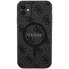 GUESS futerał do IPHONE 11 kompatybliny z MagSafe GUHMN61G4GFRK (4G Ring classic logo) czarny