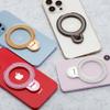 Stojak na telefon CIRCLE GLITTER - naklejany - złoty