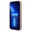 GUESS futerał do IPHONE 14 Plus GUHCP14MPSASBPI (Saffiano With Metal Logo) różowy