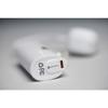 Powerbank Forcell F-Energy Power Plug F5K3 PD 20W 5000 mAh z wbudowanym złączem USB C biały