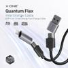 Kabel USB X-ONE QuantumFlex - typ C do C max 60W 1,2m czarny