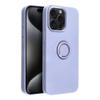 Futerał do iPhone 15 PRO MAX Silicone Ring fioletowy
