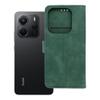 Etui z klapką na Xiaomi Redmi NOTE 14 5G Tender Book zielone