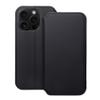 Etui z klapką na iPhone 16 PRO Dual Pocket Book czarne