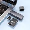 Czytnik kart SD / TF Hoco USB A 3.0 HB45 szary