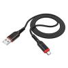 Kabel USB A do Micro USB Hoco 2,4A 3 m X59 czarny
