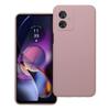 Futerał SILICONE 2mm do MOTOROLA G54 5G pudrowy róż