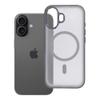 Futerał do iPhone 17 Flexline Mag Cover zgodny z MagSafe szary