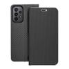 Etui z klapką na Samsung A23 5G Luna Book Carbon czarne