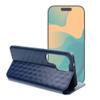 Etui z klapką na Motorola G17 POWER Cubic Book niebieskie