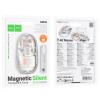 Myszka bezprzewodowa Hoco 2,4G 1600 dpi dual mode bluetooth GM35 biała