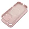 Futerał do iPhone 17 AIR Silicone 2mm zgodny z MagSafe pudrowy róż