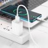 Kabel USB A do USB C Hoco 3A 1 m X88 biały