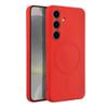 Futerał do Samsung S24 Silicone Mag Cover zgodny z MagSafe czerwony