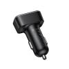 Ładowarka samochodowa Hoco z LCD 2x USB A + 1x USB C QC3.0 PD 42W Z63A czarna