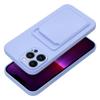 Futerał do iPhone 13 PRO MAX Card Case fioletowy