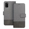 Etui z klapką na Samsung A41 Gomma Book szare