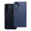 Etui z klapką na Samsung A57 5G Split Book granatowo-czerwone