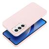 Futerał do Samsung A54 5G Frame pudrowy róż