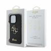 GUESS futerał do IPHONE 16 Pro GUHCP16LHG4SGK (Fixed Glitter Big 4G) czarny