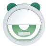 Lampa LED Ring do selfie na telefon RK12 zielony miś