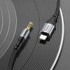 Kabel AUX Lightning do Jack 3,5 mm Hoco 1 m UPA26 czarny