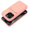 Futerał do iPhone 15 PRO Card Case różowy