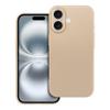 Futerał do iPhone 16 Metallic złoty
