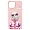 NIMMY futerał COOL&CUTE 2.0 Cat do IPHONE 15 różowy