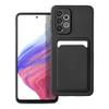 Futerał CARD CASE do SAMSUNG A33 5G czarny
