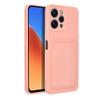 Futerał do Xiaomi Redmi 12 4G Card Case różowy