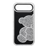 Futerał do iPhone 17 AIR Teddy Bear srebrny
