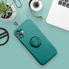 Futerał do Samsung A54 5G Silicone Ring zielony