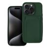 Futerał do iPhone 15 PRO Card Case zielony