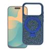 Etui na iPhone 17 Quartz Circle Stand Mag Cover granatowe