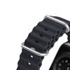 DUX DUCIS pasek OCEAN WAVE silikonowy do Apple Watch 42 / 44 / 45 mm grafitowy