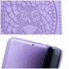 Etui z klapką na Xiaomi Redmi NOTE 11 / 11S Mezzo Book łapacz snów fioletowe