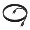 Kabel USB C do USB C Hoco PD 5A 240W 1 m X115 czarny