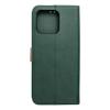 Etui z klapką na Motorola G57 POWER Split Book zielono-złote