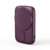 Powerbank zgodny z MagSafe Blue Star Slim DG-P8 15W 5000 mAh wiśniowy