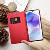 Etui z klapką na Samsung S26 FE Luna Book Carbon czerwone