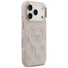 GUESS futerał do IPHONE 17 Pro kompatybilny z MagSafe GUHMP17LP4MSEGCP (PU 4G W/ Classic) różowy