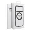 Etui na iPhone 16 Frame Circle Stand zgodne z MagSafe czarne
