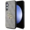 GUESS futerał do SAMSUNG S24 FE GUHCS24FE4GMGPI (HC PU 4G Big Metal Logo) różowy